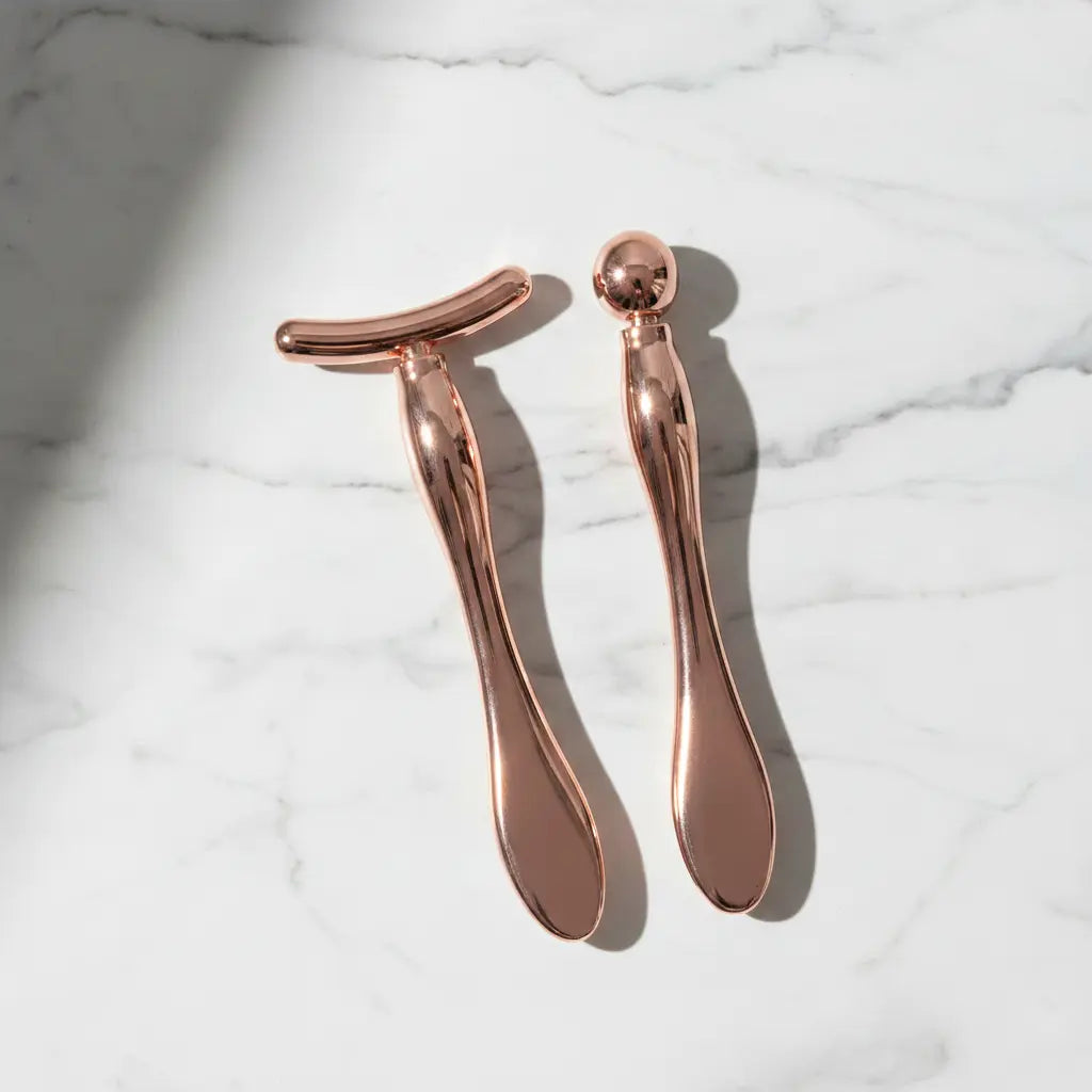Opulency™ Metal Face Massager Set