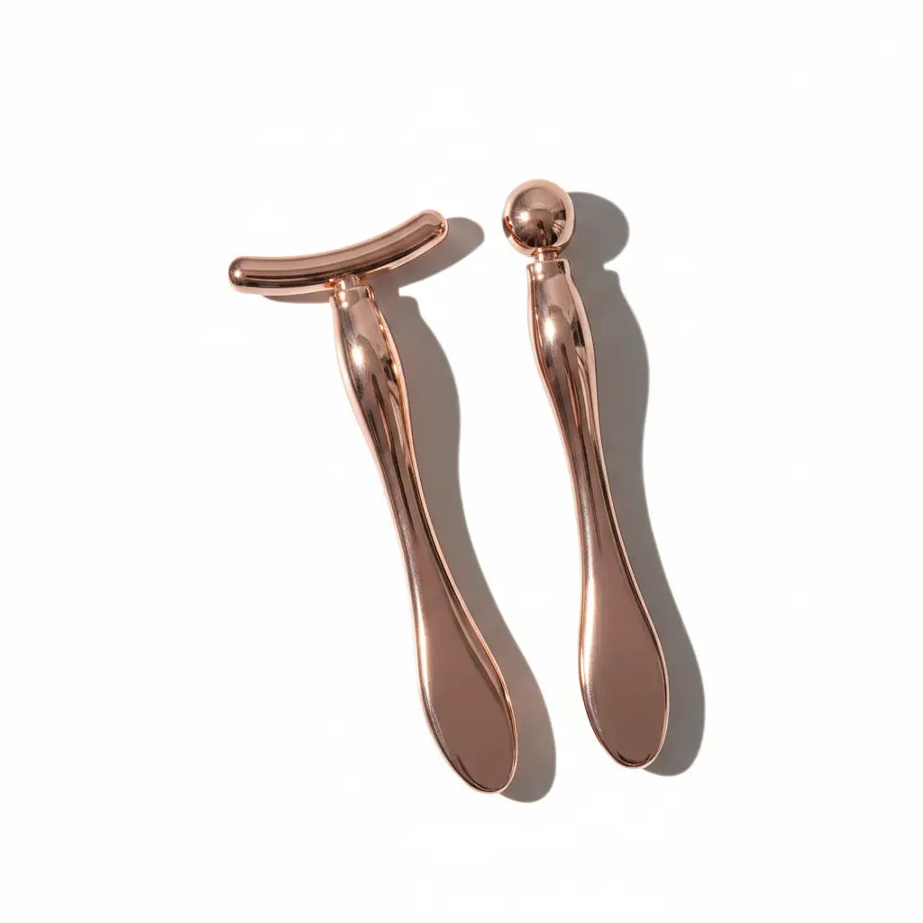 Opulency™ Metal Face Massager Set